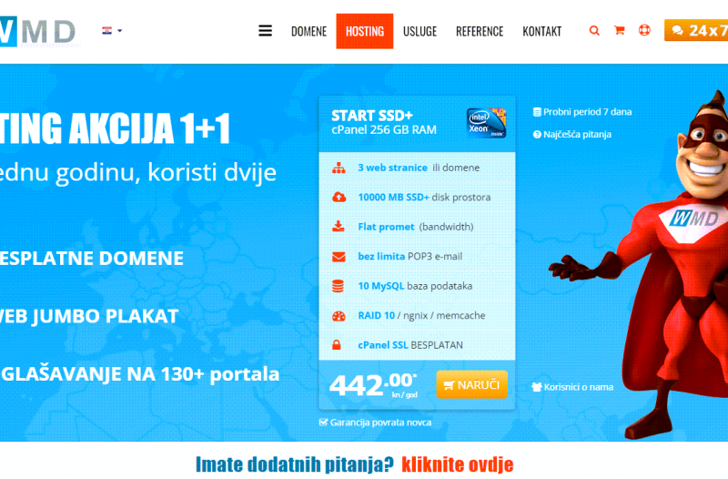 Kaštela - kastelahr.com - START HOSTING AKCIJA 1+1