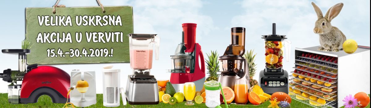 Kaštela - kastelahr.com - - VerVita sokovnici i blenderi - Uskršnja akcija