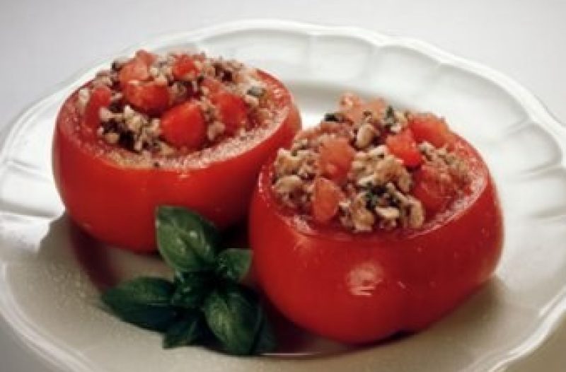 Kaštela - kastelahr.com - Rajčice punjene paštetom i mozzarellom