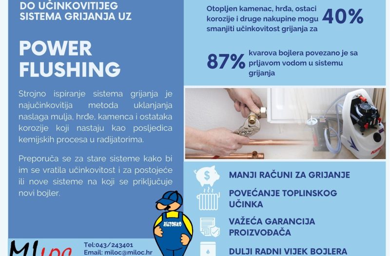 Kaštela - kastelahr.com - Power Flushing – strojno čišćenje sistema grijanja