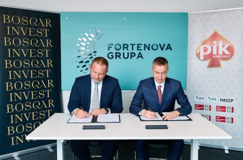 Kaštela - kastelahr.com - BOSQAR INVEST i Fortenova grupa potpisali ugovor o kupoprodaji 100 posto udjela u PIK Vrbovcu