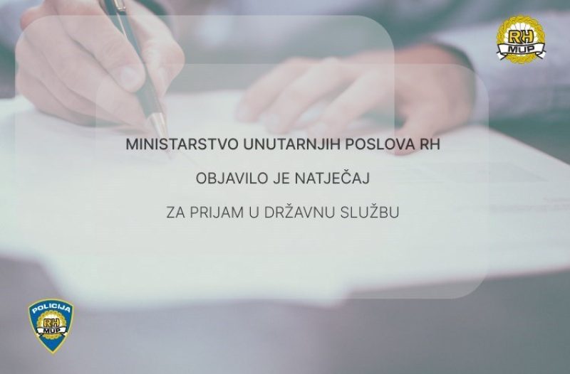Kaštela - kastelahr.com - MUP raspisao natječaj za prijam vježbenika na koji se mogu prijaviti i osobe s invaliditetom