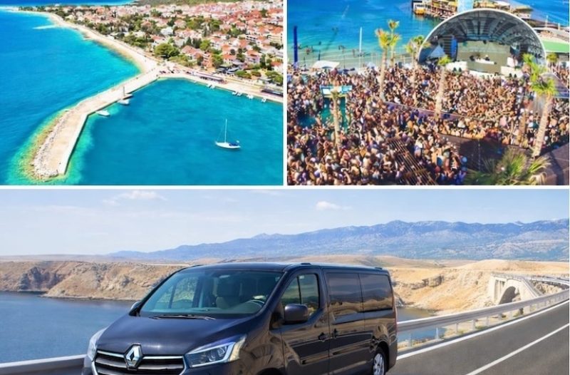 Kaštela - kastelahr.com - Kako doći od Zadar Airport do Novalje i Zrća: najbrže opcije transfera i cijene