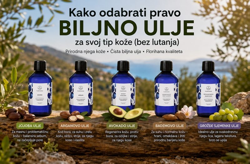Kaštela - kastelahr.com - Kako odabrati pravo biljno ulje za svoj tip kože (bez lutanja)
